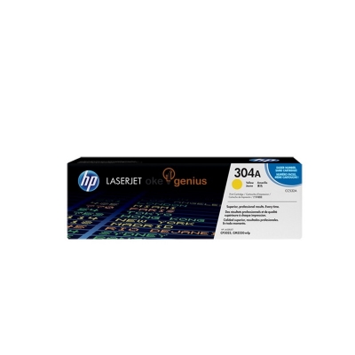 HP Original Toner Cartridge LaserJet 304A - CC532A - Kuning