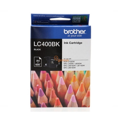 BROTHER Black Ink Cartridge [LC-400 BK] 
