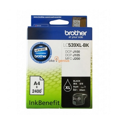 BROTHER Black Ink Cartridge [LC-539XL BK] 