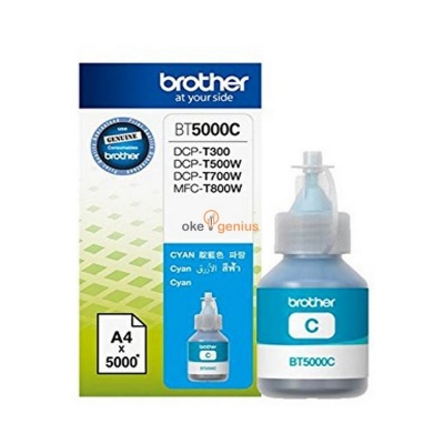 BROTHER Cyan Ink Cartridge [BT-5000C] 