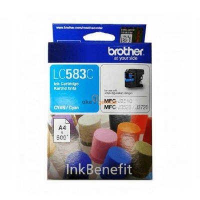 BROTHER Cyan Ink Cartridge [LC-583C] 