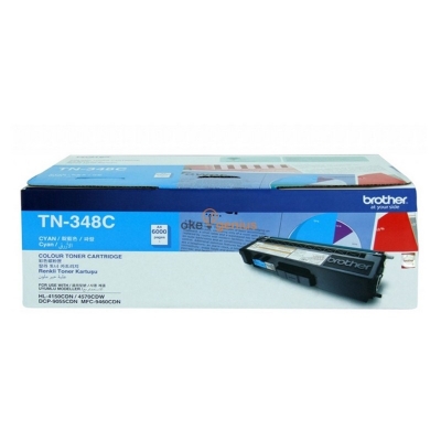 BROTHER Cyan Ink Cartridge [TN-348 C] 