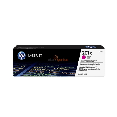 HP 201X High Yield Magenta Original LaserJet Toner Cartridge (CF403X)