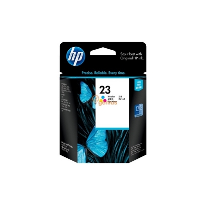 HP 23 Tri-color Original Ink Cartridge (C1823D)