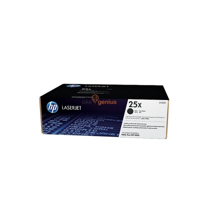 HP 25X High Yield Black Original LaserJet Toner Cartridge (CF325X)