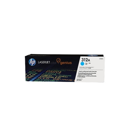 HP 312A Cyan Original LaserJet Toner Cartridge (CF381A)