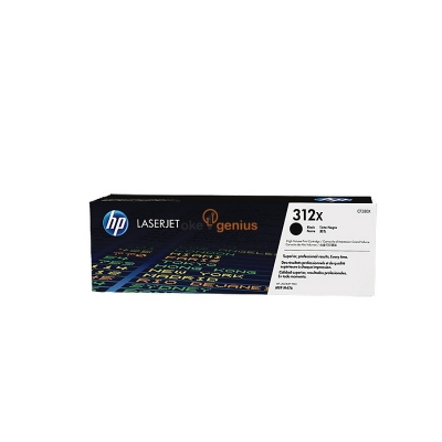 HP 312X High Yield Black Original LaserJet Toner Cartridge (CF380X)