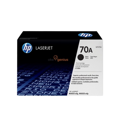 HP 70A Black Original LaserJet Toner Cartridge (Q7570A)