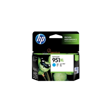 HP 951XL High Yield Cyan Original Ink Cartridge (CN046AA)