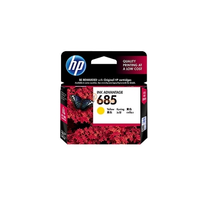 HP Ink Cartridge CZ124AA 685- Regular- Kuning