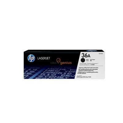 HP LaserJet CB436A Toner Original - Hitam