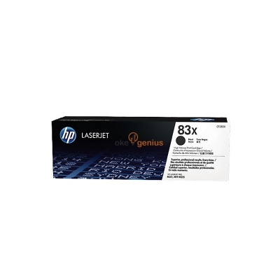 HP Original High Yield Toner Cartridge LaserJet 83X - CF283X - Hitam