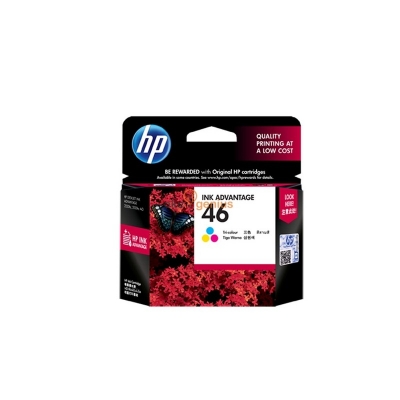 HP Original Ink Advantage Cartridge 46 - CZ638AA - Tri-Color