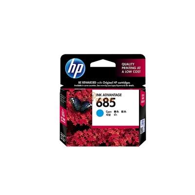 HP Original Ink Advantage Cartridge 685 - CZ122AA - Cyan