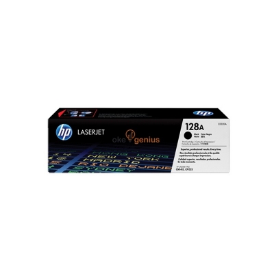 HP Original Toner Cartridge LaserJet 128A - CE320A - Hitam