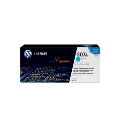 HP Original Toner Cartridge LaserJet 307A - CE741A - Cyan