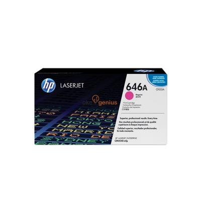 HP Original Toner Cartridge LaserJet 646A - CF033A - Magenta