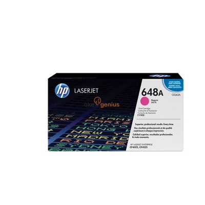 HP Original Toner Cartridge LaserJet 648A - CE263A - Magenta