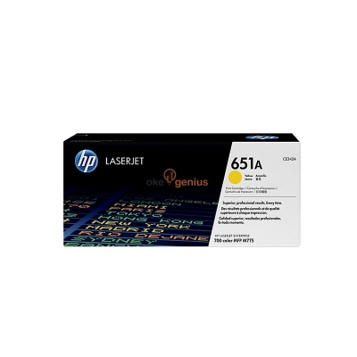 HP Original Toner Cartridge LaserJet 651A - CE342A - Kuning