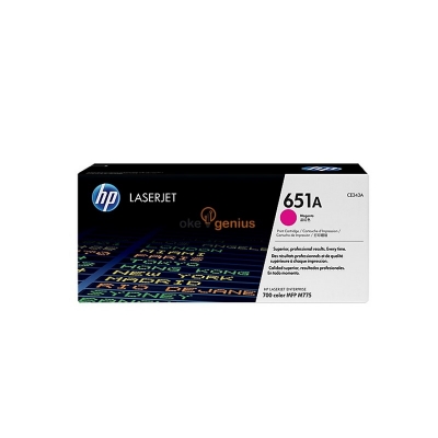 HP Original Toner Cartridge LaserJet 651A - CE343A - Magenta