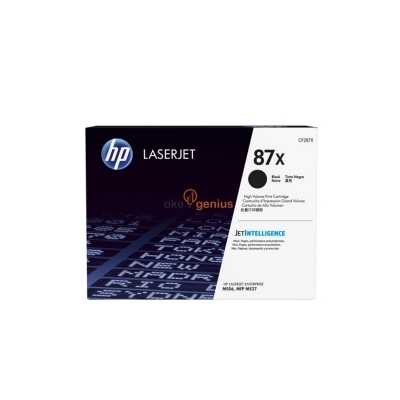 HP Original Toner Cartridge LaserJet 87X - CF287X - Hitam