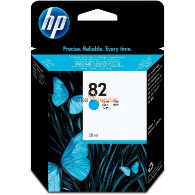 HP 82 CYAN INK CARTRIDGE [C4911A]
