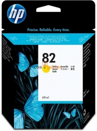 HP 82 YELLOW INK CARTRIDGE [C4913A]