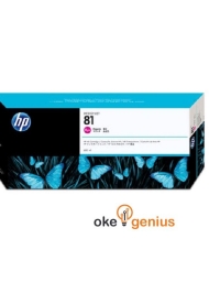 HP 81 MAGENTA DYE INK CRTG, 680ML [C4932A]