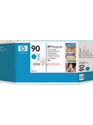 HP 90 CYAN, 225ML INK CARTRIDGE   [C5060A]