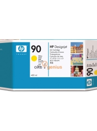 HP 90 YELLOW, 400ML INK CARTRIDGE [C5065A]