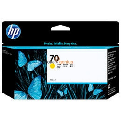 HP 70 130-ML YELLOW INK CARTRIDGE [C9454A]