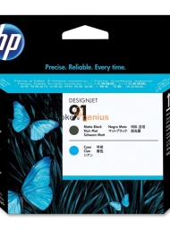 HP 91 MATTE BLACK AND CYAN PRINTHEAD [C9460A]