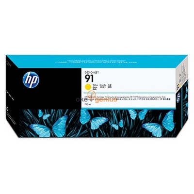 HP 91 PIGMENT 775-ML YELLOW INK CARTRIDGE   [C9469A]