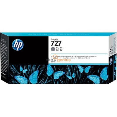 HP 727 300-ml Gray Ink Cartridge    [F9J80A]