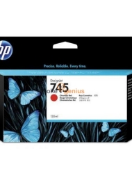 HP 745 130-ml Red Chromatic Ink Cartridge [F9K00A]