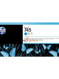 HP 745 300-ml Cyan Ink Cartridge [F9K03A]