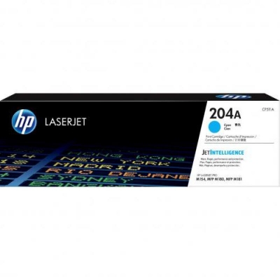 HP 204A Cyan LaserJet Toner Cartridge [CF511A]