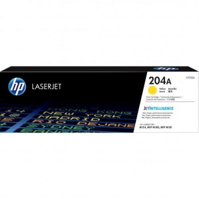 HP 204A Yellow LaserJet Toner Cartridge [CF512A]