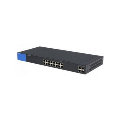 18-PORT BUSINESS SMART GIGABIT SWITCH; 2 COMBO MINI-GBIC(SFP) PORT LGS318-AP
