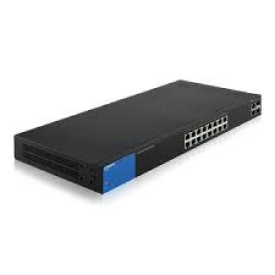 18-PORT BUSINESS SMART GIGABIT POE+ SWITCH; 2 COMBO MINI-GBIC(SFP) PORT LGS318P-AP
