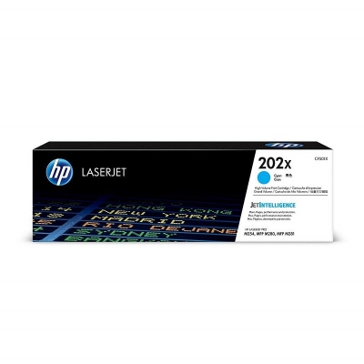 202X Cyan LaserJet Toner Cartridge - CF501X