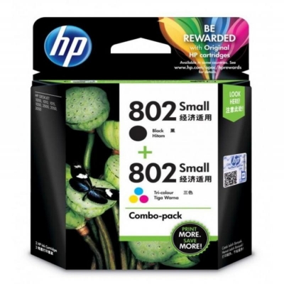 802 Ink Cartridge Combo Pack - CR312AA