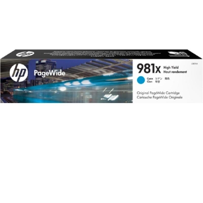981X Cyan Original PageWide Crtg - L0R09A