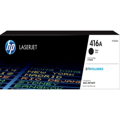 416A Black LaserJet Toner Cartridge - W2040A