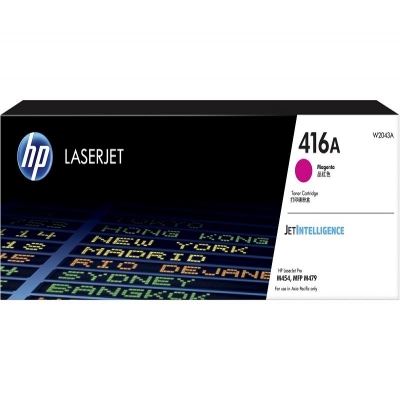416A Magenta LaserJet Toner Cartridge - W2043A