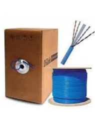CAT6 UTP 23AWG Solid, BLUE, 305m [NCB-C6UBLUR-305]