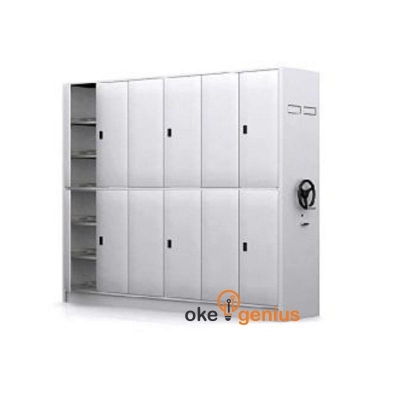 Mobile Filling Cabinet 3 Bays With Door