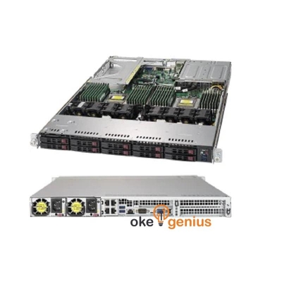 AS -1123US-TR4 (2X Rome 7402, 2TB Memory, 11.52 SSD)